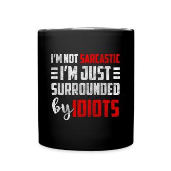 Black Humor Party WItz - Mug uni - noir - Devant