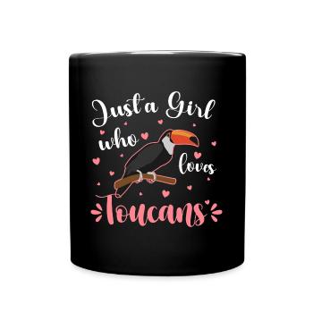 Bird Holiday Birds South America - Full Colour Mug - black - Front