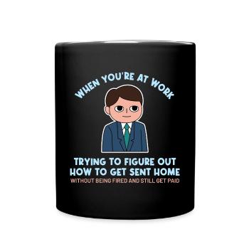 Façonner la situation de travail des fiers Pinoys - Mug uni - noir - Devant