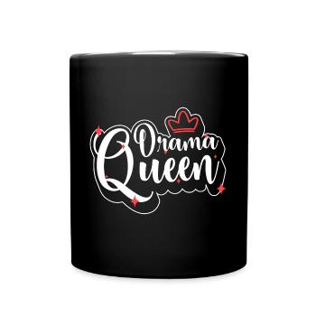 Problème de la reine - Mug uni - noir - Devant