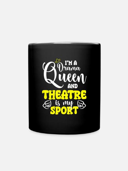 Queen Mädchen Charakter Schauspieler - Tasse einfarbig - Schwarz