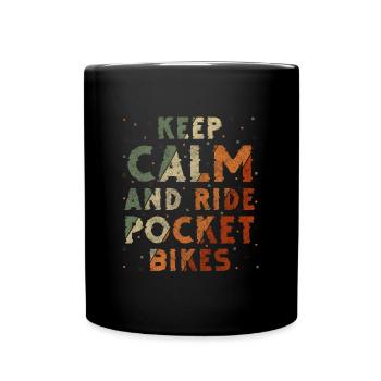 Motard motard Terrain hors route - Mug uni - noir - Devant