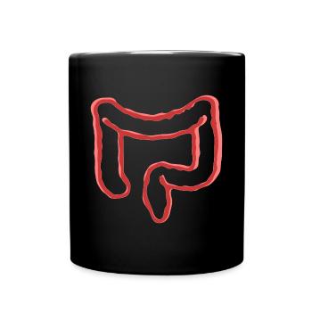 ORGANE INTESTINAL - Mug uni - noir - Devant