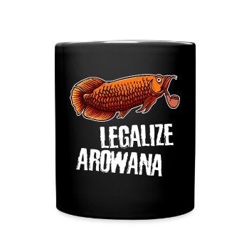 Déclaration de poisson Animaux de compagnie Animaux de compagnie - Mug uni - noir - Devant