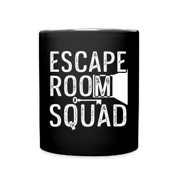Gameded Locked Escape Room Squad Challenge Mystery - Mug uni - noir - Devant