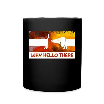 Animals Statement Pets Cuddly Toy Dog - Full Colour Mug - black - Front
