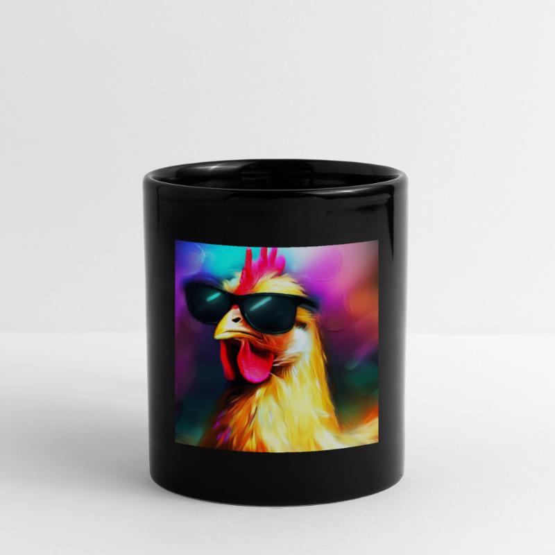 Fancy Chicken IV Tasse einfarbig