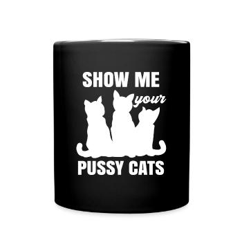 Favorite Animal Cat Statement Pets Pet - Full Colour Mug - black - Front