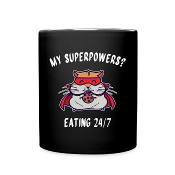 Animal préféré Hamster Déclaration Animaux de compagnie - Mug uni - noir - Devant