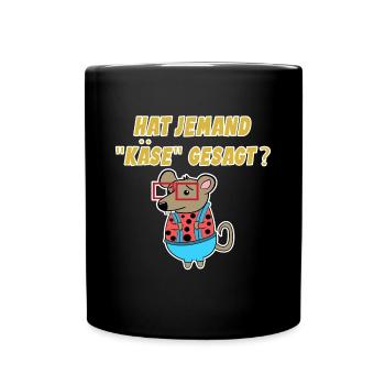 Heimtier Ratte Statement Haustiere Schoßtier - Tasse einfarbig - Schwarz - Vorne