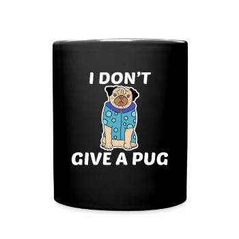 Hund Statement Haustiere Knuddeltier Heimtier - Tasse einfarbig - Schwarz - Vorne