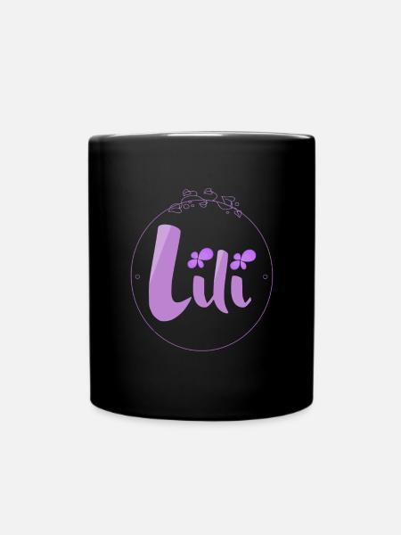 Lili - Tasse einfarbig - Schwarz