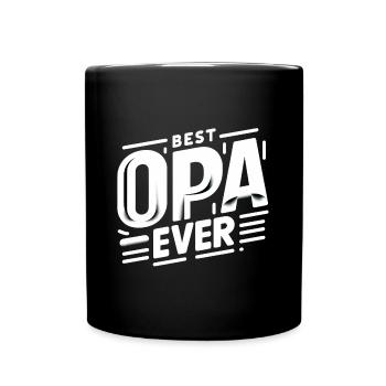 Le meilleur grand-père de tous les temps - Mug uni - noir - Devant