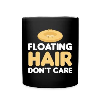 Rafting Wassersport | River Tubing Fluss Geschenke - Tasse einfarbig - Schwarz - Vorne
