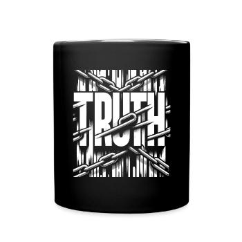 Truth - Tasse einfarbig - Schwarz - Vorne