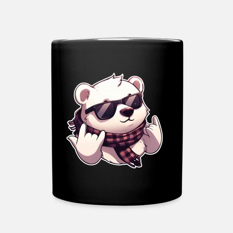 Plus frais que votre frigo – Édition Polar Bear - Mug uni - noir