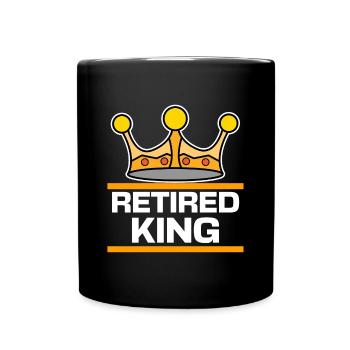 Retiree Senior Leisure Farewell - Full Colour Mug - black - Front