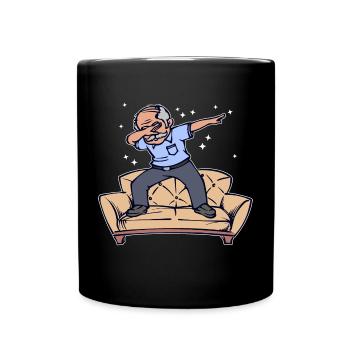 Senior Retirement Farewell Freedom Retirement - Full Colour Mug - black - Front