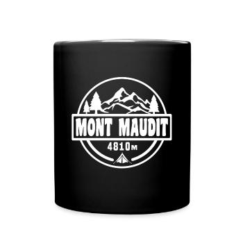 Mont Maudit - Full Colour Mug - black - Front