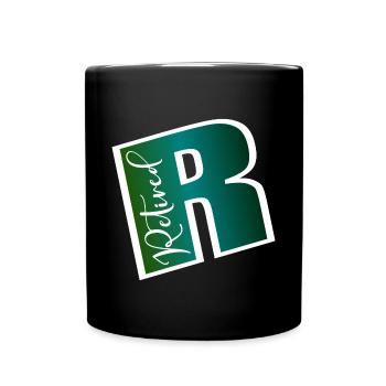 ADIEU EMPLOI - RETRAITE RETRAITE - Mug uni - noir - Devant