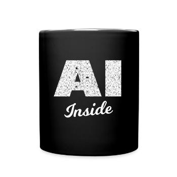 Drôle, intelligent et intelligent - Mug uni - noir - Devant