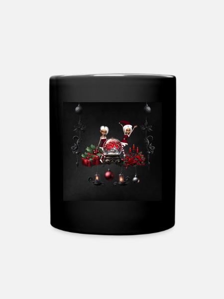 Merveilleuse saison de Noël sombre - Mug uni - noir