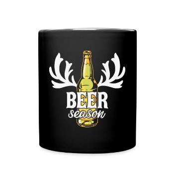 beer, drink a beer, beer fan - Full Colour Mug - black - Front