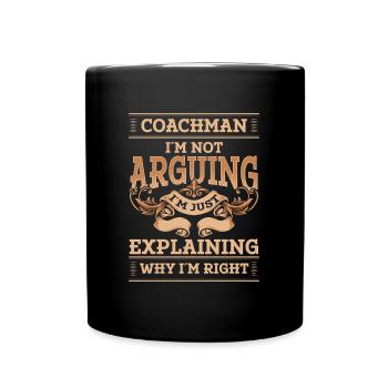 Calèche Romantique Calèche Hobby - Mug uni - noir - Devant
