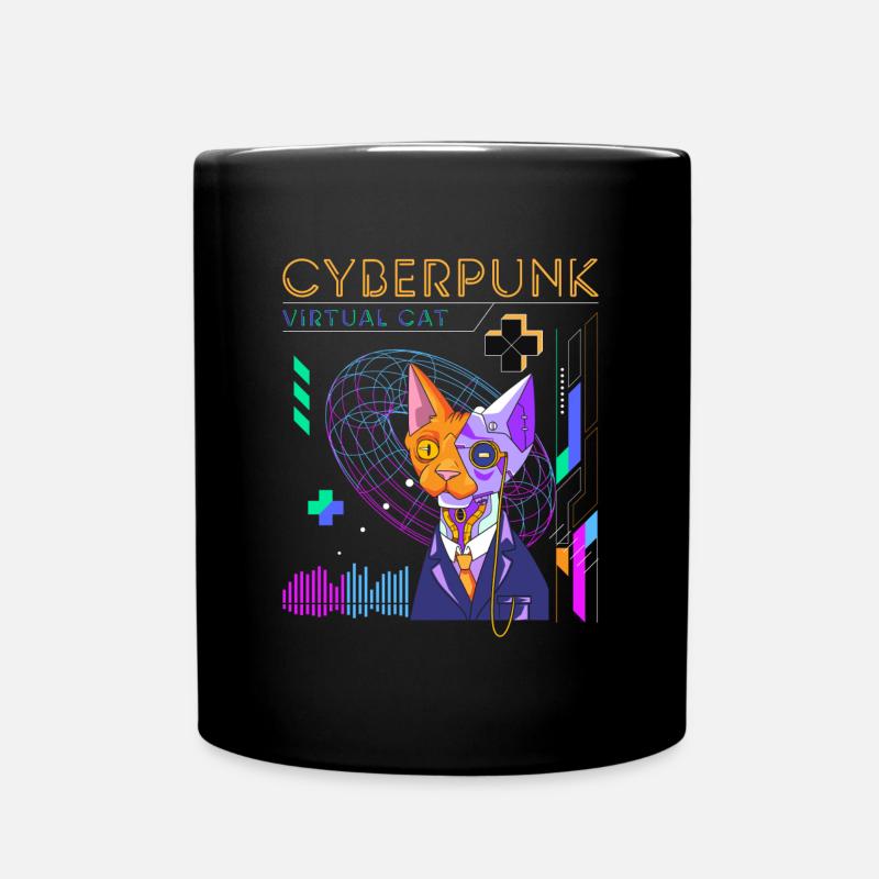 Future Android Technology - Full Colour Mug - black