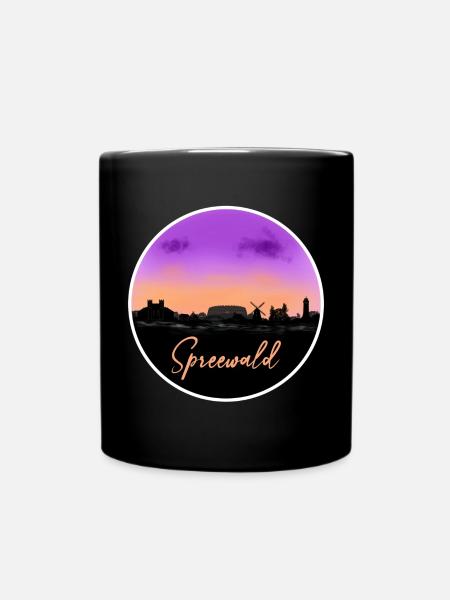 Spreewald Finline Skyline - Tasse einfarbig - Schwarz