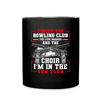 Gun Club Munitions Fun - Mug uni - noir - Devant