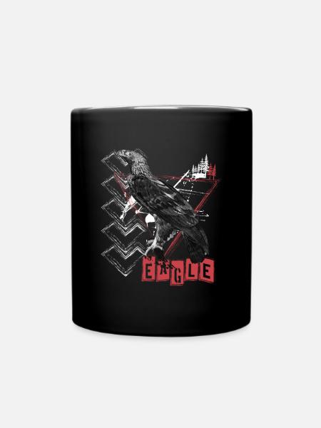 Tatouage Crâne Hardcore Sauvage - Mug uni - noir