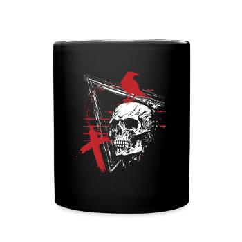 Style Polka Rabe Black - Tasse einfarbig - Schwarz - Vorne