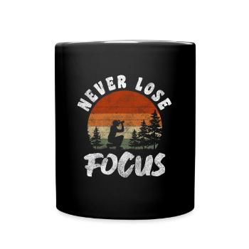 Photographer Photo SLR Camera Photos - Full Colour Mug - black - Front