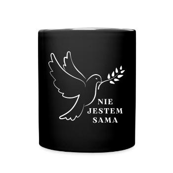 I'm Not Alone Christian Faith T-Shirt - Full Colour Mug - black - Front
