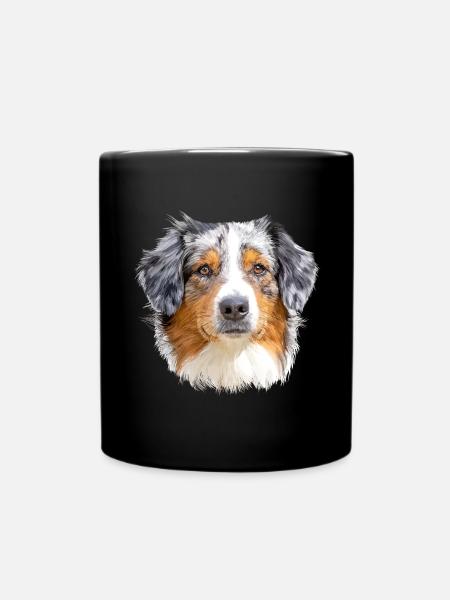 Berger australien - Mug uni - noir