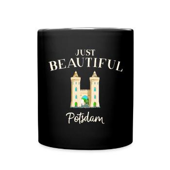 Potsdam, Nauener Tor, Allemagne Dessin - Mug uni - noir - Devant