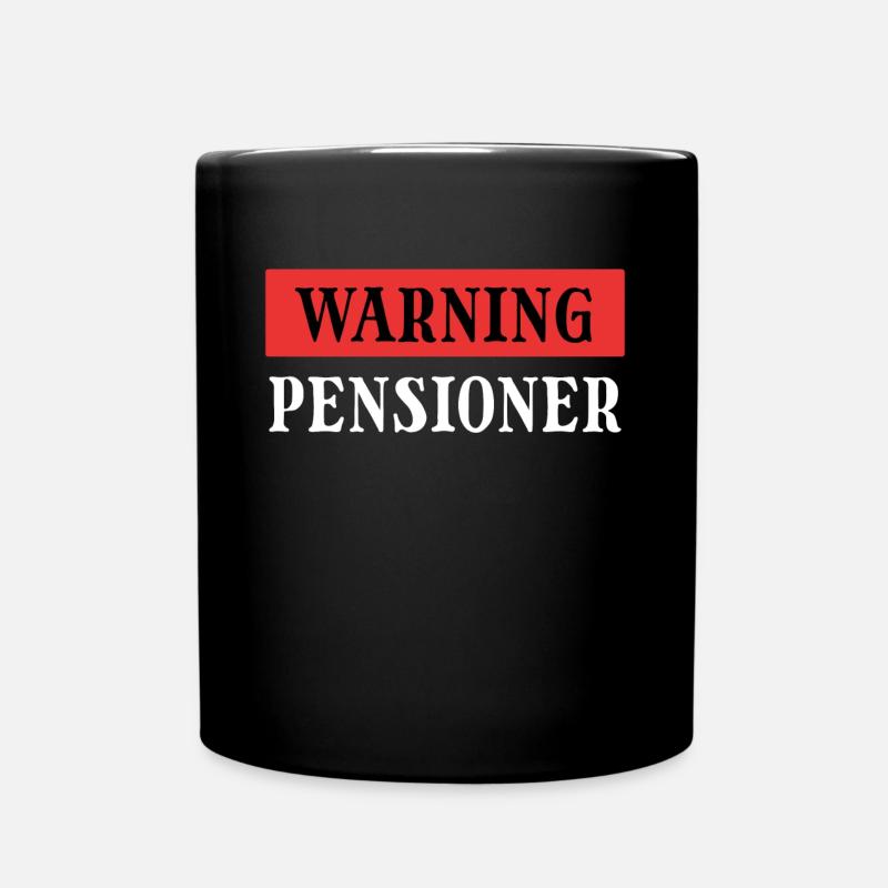 Retraite Senior Statement Retraite Loisirs - Mug uni - noir
