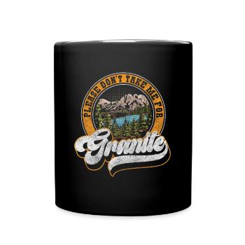 Stone Artwork Stonemason Guild Coat of Arms - Full Colour Mug - black - Front