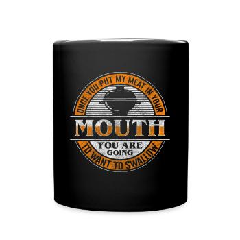 Cuisine Gastronomie Goût délicieux - Mug uni - noir - Devant