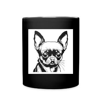 Gut gelaunter Misanthrop Introvetierte lustiges S - Tasse einfarbig - Schwarz - Vorne