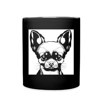 Gut gelaunter Misanthrop Introvetierte lustiges S - Tasse einfarbig - Schwarz - Vorne