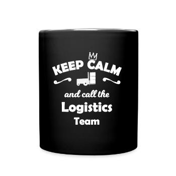 The Logistics and Transport Team - Full Colour Mug - black - Front