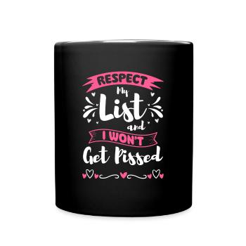 Shopping Shopaholics Shopping Queen Fashion - Full Colour Mug - black - Front