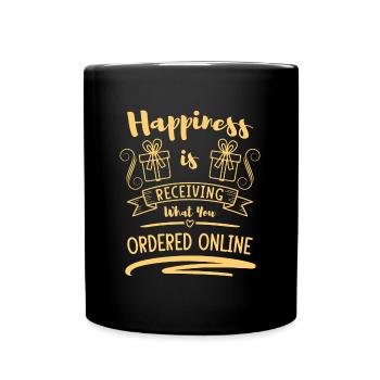 Purchase Buy Shopaholik - Full Colour Mug - black - Front
