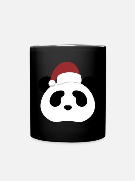 Panda Bear - Édition de Noël - Mug uni - noir