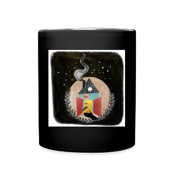 Happy Christmas Time Advent - Full Colour Mug - black - Front