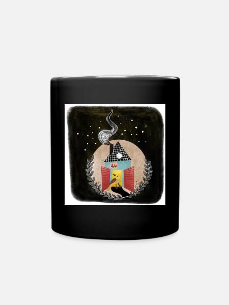 Happy Christmas Time Advent - Full Colour Mug - black