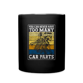 Mechanic Workshop Tuning Tuner - Full Colour Mug - black - Front