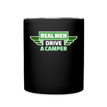 Camper Statement Camping Randonneur Wanderlust - Mug uni - noir - Devant